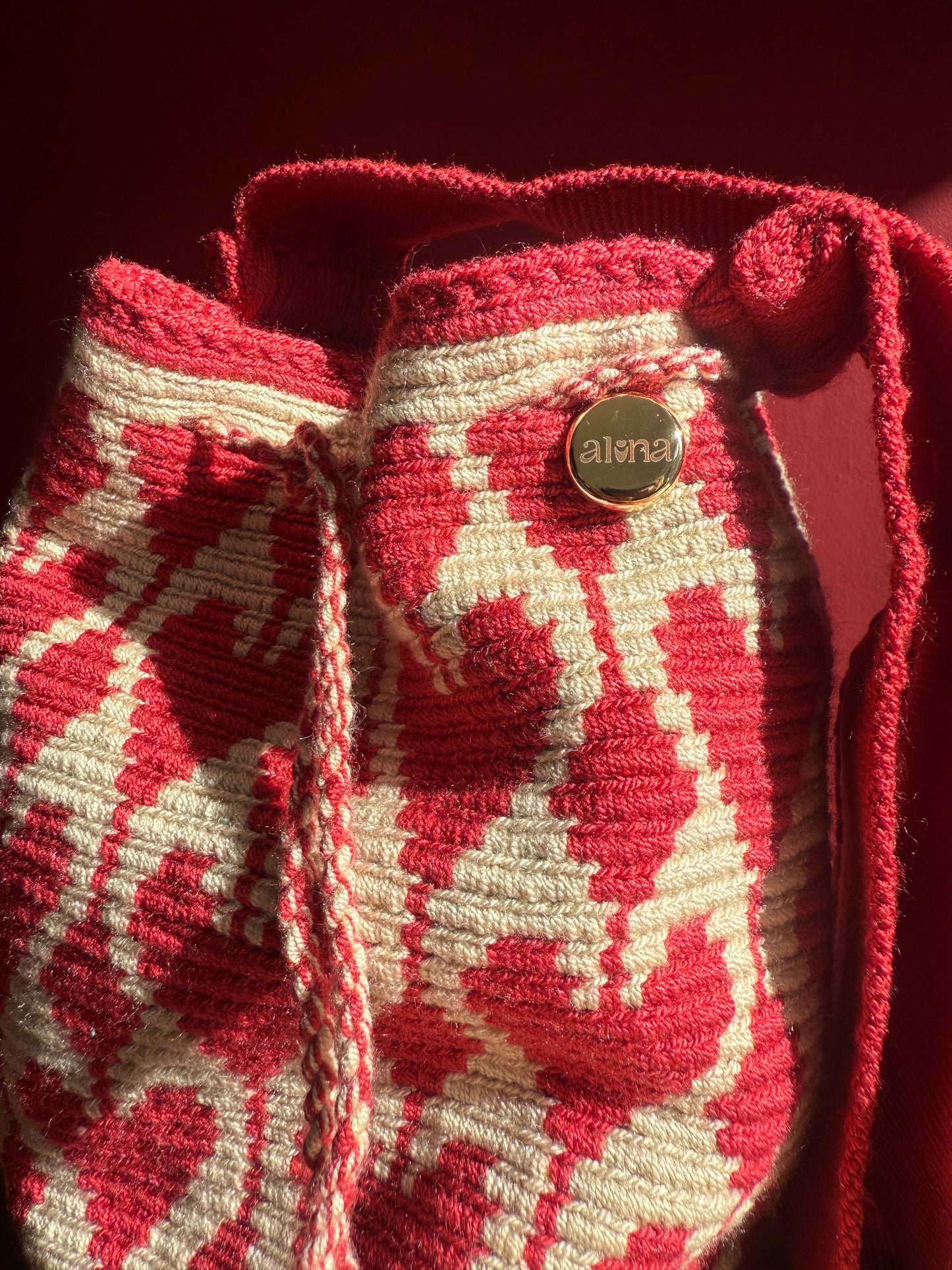 Aluna Mochila Bag Corazón by Wayuu