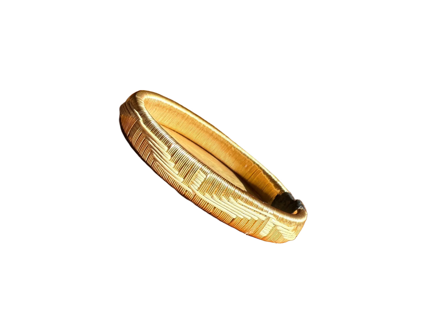 Bracelet bathed in gold, handmade Choco people with spiritual meaning, transformation 