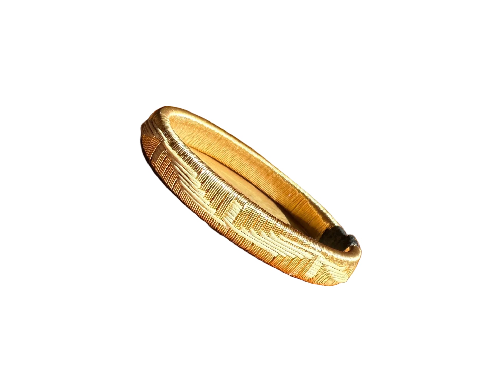 Bracelet bathed in gold, handmade Choco people with spiritual meaning, transformation 