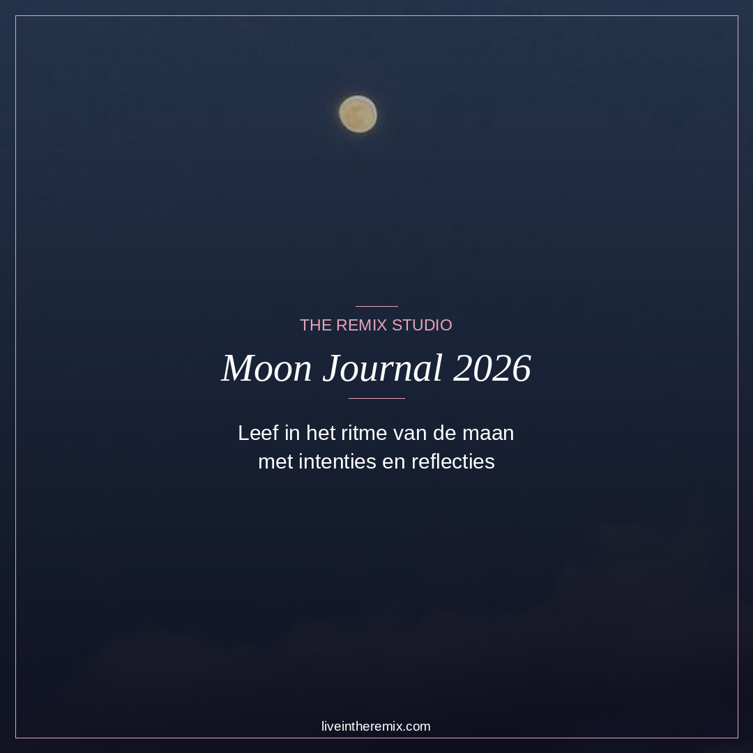 Moon Journal 2026 — Maanplanner voor Vrouwelijke Ondernemers